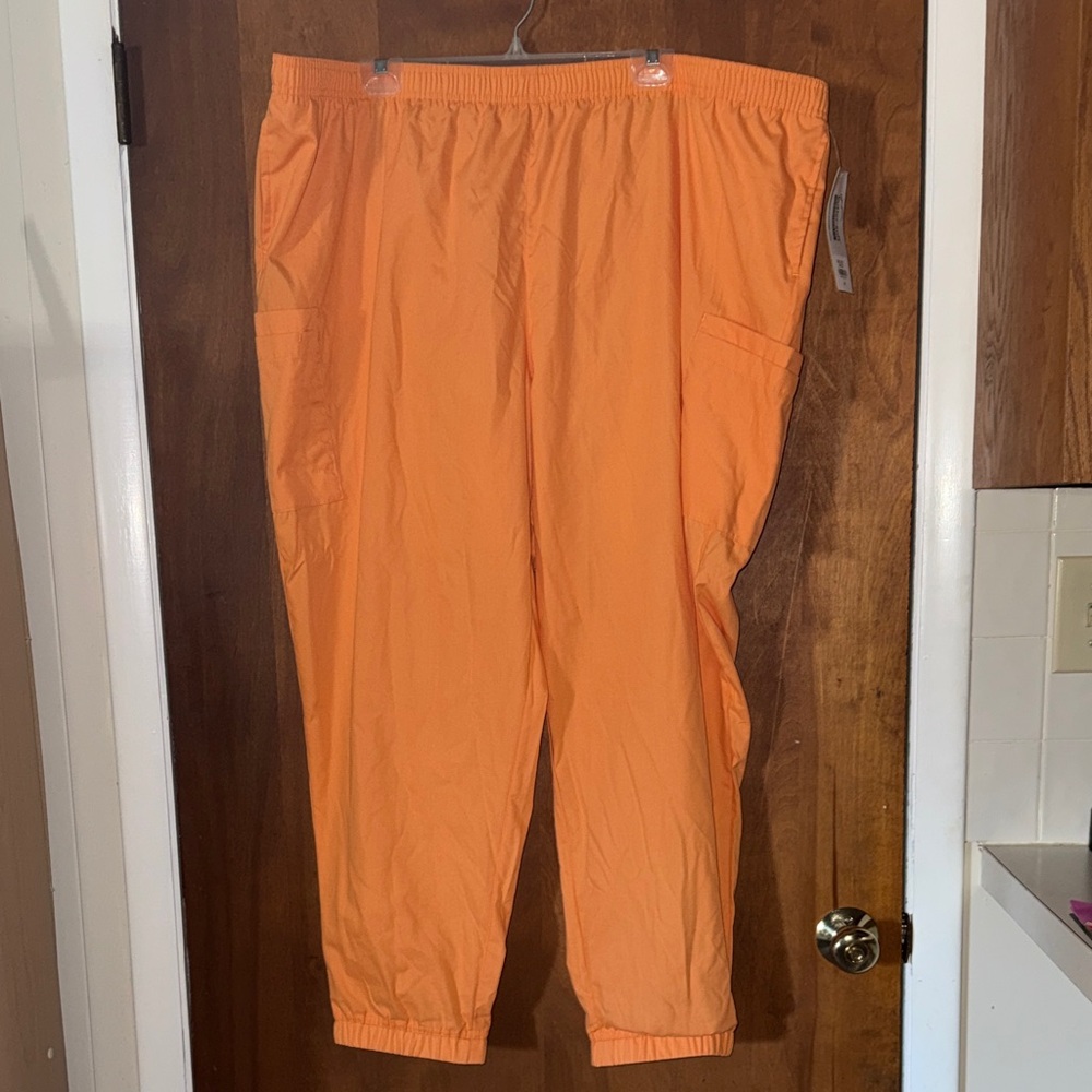 NWT Orange Scrub Pants